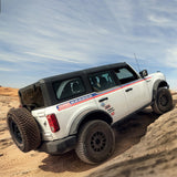 Ford Racing 21-23 Bronco Method 17x8.5in Wheel Kit - Matte Black - M-1007K-M1785MB