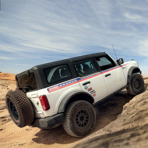 Ford Racing 21-23 Bronco Method 17x8.5in Wheel Kit - Matte Black - M-1007K-M1785MB