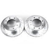Power Stop 2007 Ford E-150 Rear Evolution Drilled & Slotted Rotors - Pair - AR8578XPR