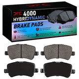 DFC 07-18 Volvo XC70 Rear 4000 Hybridynamic Brake Pads - 4000-1307-00