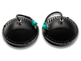 Raxiom 97-18 Jeep Wrangler TJ & JK Axial 7-In LED Headlights w/ DRL - Blk Housing (Clear Lens) - J143372