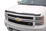 AVS 14-15 Chevy Silverado 1500 Aeroskin Low Profile Acrylic Hood Shield - Smoke - 322062