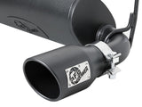 aFe Rebel Series 409 Stainless Steel Cat-Back Exhaust 18-21 Jeep Wrangler JL 2.0L (t) - Black Tip - 49-48096-B