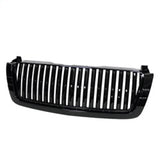 Xtune Chevy Silverado 03-06 Center Only Front Grille Black GRI-SP-CS03-CT-BK - 5017093