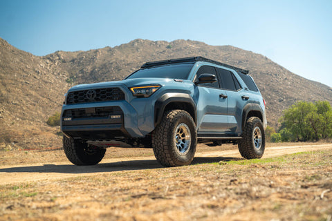 DV8 Offroad 25-26 Toyota 4Runner Roof Rack Light Cutout Fairing (Use w/ PN RRTF3-02) - RRTF3-02L
