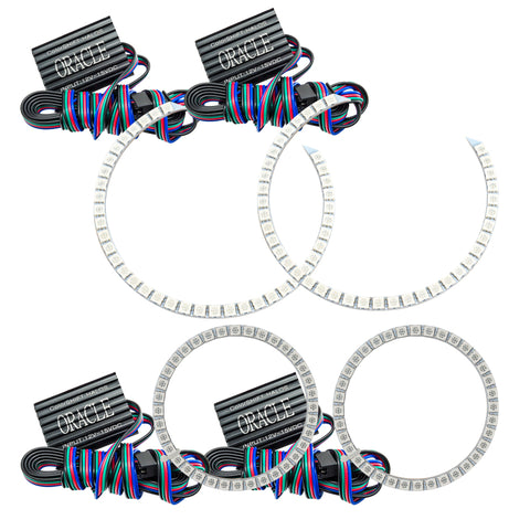 Oracle Nissan Altima Sedan 10-12 Halo Kit - ColorSHIFT w/o Controller - 3945-334