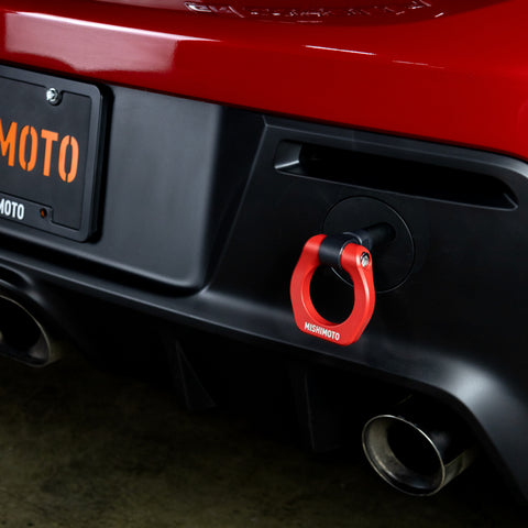 Mishimoto 2023+ Toyota GR Corolla Tow Hook (Front), Red - MMTH-GRC-23RD