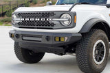 DV8 Offroad 2021+ Ford Bronco Front Bumper V2 - OE Plus Series (Works w/o ACC Relocation) - FBBR-06