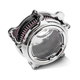 Performance Machine Vision Air Cleaner W/Bezel - Chrome - 0206-2156-CH