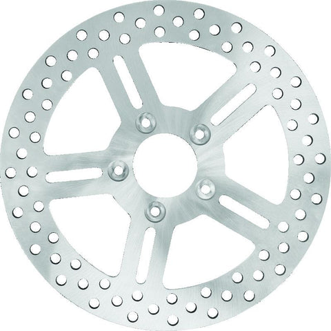 Performance Machine Disc 11.5 x .20 1 Pc Eco 5 Spoke Stainless Steel - 0131-1584