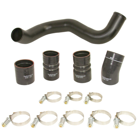 BD Diesel Intercooler Hose & Clamp Kit w/Intake Pipe - 2003-2007 Ford 6.0L PowerStroke - 1047034