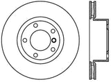 StopTech 08-10 BMW 128i Cross Drilled Right Front Rotor - 128.34077R