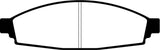 EBC 03-06 Lincoln Aviator 4.6 Greenstuff Front Brake Pads - DP61675