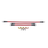 Power Stop 00-06 Toyota Tundra Front & Rear SS Braided Brake Hose Kit - BH00127