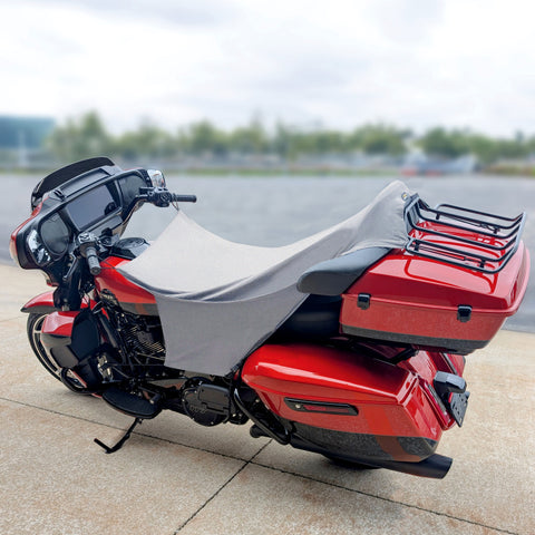 DEI Motorcycle Seat Shade w/Hooks/Straps/Storage Bag - 902328