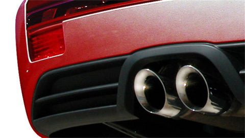Corsa 2006-2010 Jeep Grand Cherokee 6.1L V8 Polished Sport Cat-Back Exhaust - 14451