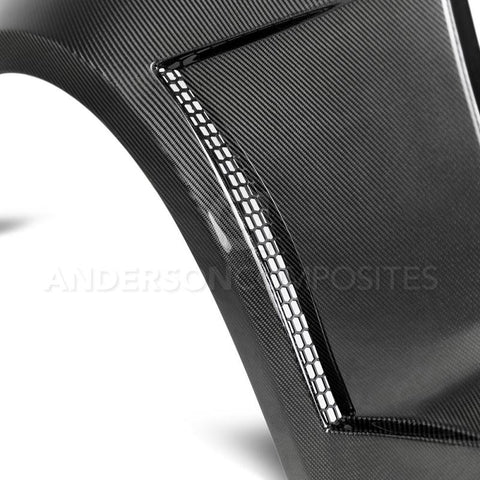 Anderson Composites 16-18 Chevrolet Camaro Type SS Fenders Carbon Fiber (0.40 Inch Wider) - AC-FF16CHCAM-SS