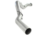 aFe ATLAS 5in Alum Steel DPF-Back Exhaust System 2007-10 GM Diesel Trucks V8-6.6L (td) - 49-04040