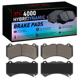 DFC 09-26 Rivian R1T Front 4000 Hybridynamic Brake Pads - 4000-1405-00