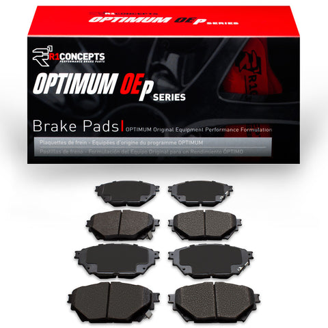 R1 12-20 Mitsubishi Fuso Front Optimum OE Brake Pads - 2551-1682-00