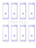 King Engine Bearings Ford Taunus 2000/2300 (Size +1.0mm) Connecting Rod Bearing Set - CR4476SI1.0