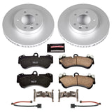 Power Stop 04-06 Porsche Cayenne Front Z23 Evolution Sport Coated Brake Kit - CRK4554