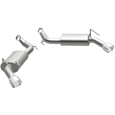 MagnaFlow Street Series Axle Back 14-15 Chevy Camaro 6.2L V8 SS Polished Dual Split Rear Exit - 19185