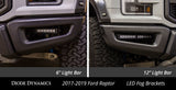 Diode Dynamics Raptor 2017 Stage Series Fog Kit Stage Series 6 In - White Driving - DD6004