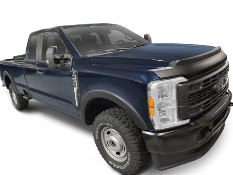 AVS 2023 Ford F250/350/450 Superduty Aeroskin II Low Profile Hood Shield - Textured Black - 436235