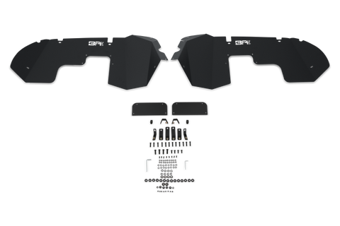 Body Armor 4x4 2019+ Jeep Wrangler JL Gladiator JT Front Fender Liners - JL-6100