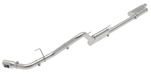 aFe Apollo GT Series 409 Stainless Steel Cat-Back Exhaust 2020 Jeep Gladiator 3.6L - Polished Tip - 49-48083-P