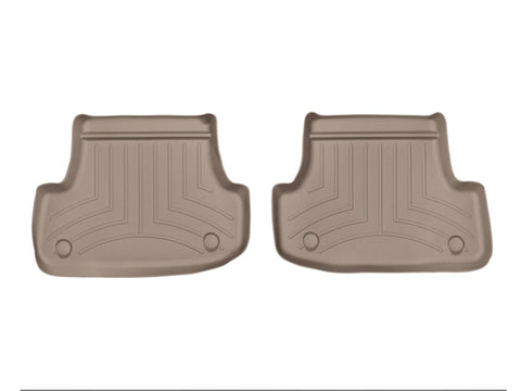 WeatherTech 2015+ Audi A3 / S3 Rear FloorLiner - Tan - 455002