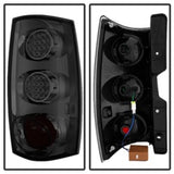 xTune Chevy Suburban/GMC Yukon/Yukon Denali 07-14 LED Tail Lights Smoked ALT-JH-CSUB07-LED-SM - 9031762