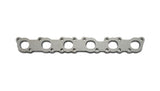 Vibrant Mild Steel Exhaust Manifold Flange for Nissan RB25/RB26 motor 1/2in Thick - 14625