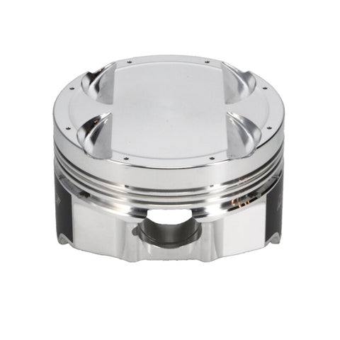 Manley Mitsubishi 4B11 86mm Bore 9.0:1 CR -5cc Dish Turbo Tuff Piston Set w/ Rings - 624300CE-4