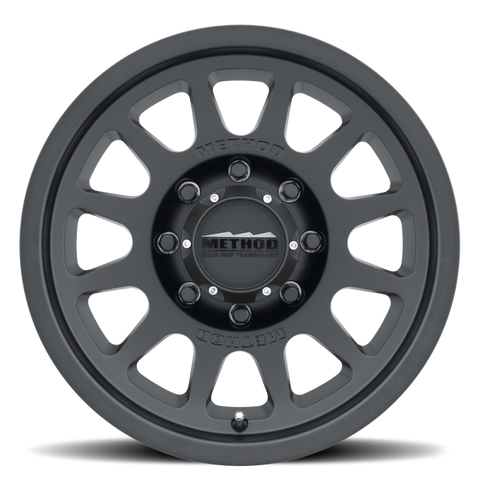 Method MR703 17x8.5 0mm Offset 8x170 130.81mm CB Matte Black Wheel - MR70378587500