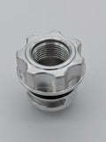 Granatelli GM LS/LT / Ford Coyote -10AN ORB Female Threaded Insert Vented Oil Fill Cap - Natural - 280117