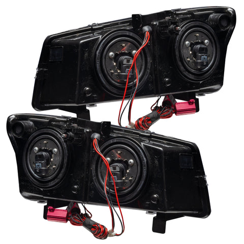 Oracle Lighting 03-06 Chevrolet Silverado Pre-Assembled LED Halo Headlights -Blue - 7197-002