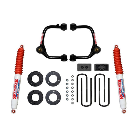Skyjacker 2021 Ford F-150 4 Wheel Drive Crew Cab Suspension Lift Kit w/ Shock (Nitro 8000) - F2130PN