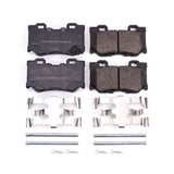 Power Stop 09-13 Infiniti FX50 Rear Z17 Evolution Ceramic Brake Pads w/Hardware - 17-1347