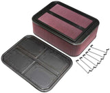 K&N Custom Racing Assembly Carbon Fiber Air Box - Large - 100-8567