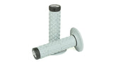 Renthal Soft/Firm MX Dual Compound Grips Tapered 1/2 Waffle - Gray/Black - G202