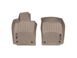 WeatherTech 10+ Porsche Panamera Front FloorLiner - Tan - 452571