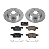 Power Stop 13-18 Ford C-Max Rear Z23 Evolution Sport Brake Kit - K6398