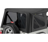 Bestop 03-06 Jeep Wrangler TJ Exc. Unlimited Window Set (Black Diamond) - 58128-35