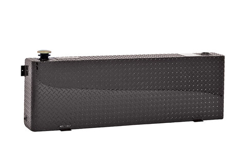 Dee Zee Universal Tanks - Long Rectangle Black-Tread Aluminum - DZ92556NB