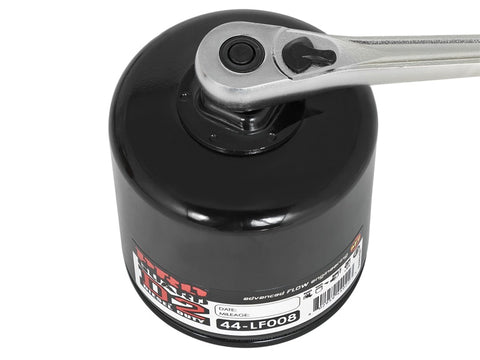 aFe Pro GUARD D2 Oil Filter 93-11 Ford Gas Trucks V8 4.6L/5.4L/5.8L (4 Pack) - 44-LF008-MB