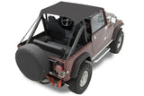 Bestop 76-83 Jeep Cj5 Traditional Bikini (Black Crush) - 52507-01