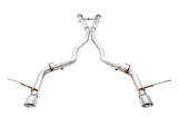 AWE Tuning 2020 Jeep Grand Cherokee SRT Track Edition Exhaust - Chrome Silver Tips - 3020-32061