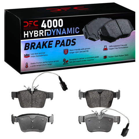 DFC 17-25 Alfa Romeo Stelvio Rear 4000 Hybridynamic Brake Pads - 4000-1989-10